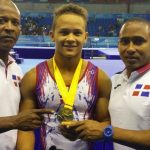 Danilo felicita al gimnasta Audrys Nin Reyes; gana medalla de oro en Universiada Mundial