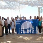 Realizan izamiento de Bandera Azul periodo 2017-2018 en Romana
