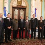 Presidente Medina recibe directivos Asociación Internacional Club de Leones
