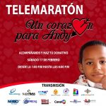 Realizarán Telemaratón  en ayuda trasplante de corazón para  Andy  Herrera