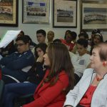 Magistrado Germán Mejía ofrece charla a estudiantes del Colegio New Horizons