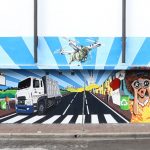 Ayuntamiento Santiago anuncia relanzamiento Murales de Ciudad programa “Santiago respira Cultura”