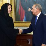 Presidente Medina recibe ministra de Estado para Cooperación Internacional de Emiratos Árabes Unidos, Reem Al Hashimi
