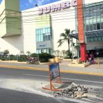 Ayuntamiento Santiago levantan tapas hidrantes eliminando hoyos en calles y avenidas