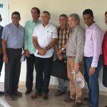 Ministro de la Presidencia, Gustavo Montalvo, visita proyectos apoyo ganadería en La Sierra