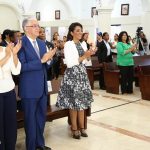 Primera Dama participa en eucaristía “La Espiritualidad en la Familia”, del padre mexicano Ángel Espinosa