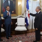 Danilo Medina juramenta ministros de Interior y  Trabajo