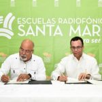 Ministro de Educación, Andrés Navarro dará más apoyo a escuelas radiofónicas Santa María