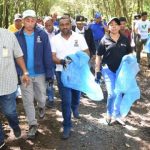 Ayuntamiento Santo Domingo Norte realiza jornada de limpieza en rivera rio Isabela