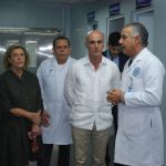 Director de Hospital General de la Policía Nacional (HOSGEPOL) recibe visita del embajador de España