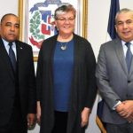 Cónsul Carlos Castillo se reúne con comisionada del MVC de NJ