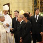 Con motivo de 175 aniversario Independencia Nacional, presidente Danilo Medina asiste a Te Deum, rinde honor padres de la patria
