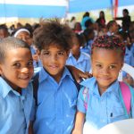 Presidente Danilo Medina entrega dos modernas escuelas para 1,890 estudiantes en Valiente, Boca Chica