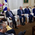Directiva de Asociación Comerciantes visita Presidente Medina