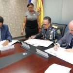 Policía firma acuerdo con cooperación Española para fortalecer prevención seguridad ciudadana