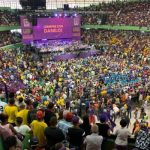 El Palacio de los Deportes se llena en acto de apoyo a la reelección de Danilo Medina