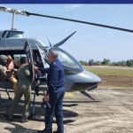 Helicóptero FARD rescata sobreviviente aeronave accidentada en Puerto Plata
