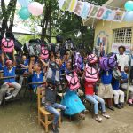 Fundación Blandino entrega útiles escolares en comunidad de Sierra Prieta
