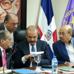 Danilo Medina,Temístocles y Reinaldo encabezan reunión