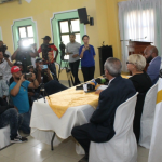Alcaldesa Hanoi Sánchez informa sobre obras