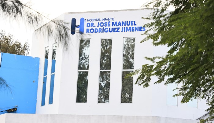 Gobierno entrega remozamiento Hospital Infantil Dr. José Manuel Rodríguez Jimenes